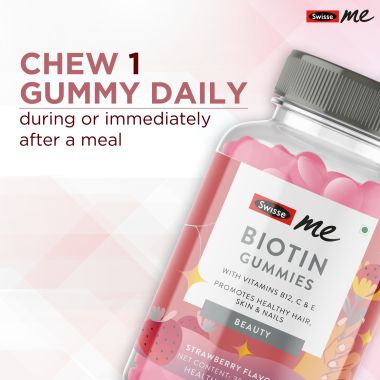 Swisse: Biotin Gummies - Pack of 2 - 30 Gummies